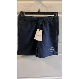 NWT Reiss Boys Navy Blue Shorts Elastic Waist Shorts 8-9
